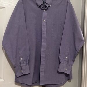 Chaps Men's Casual Button Down Shirt - Deep Purple
